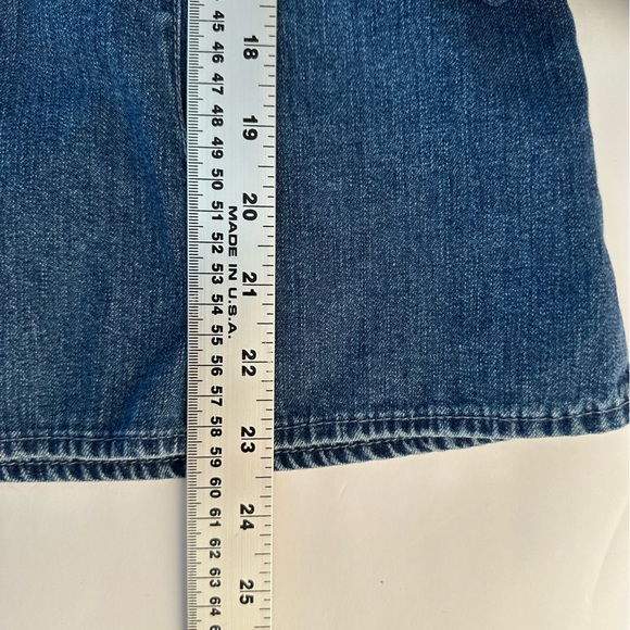 Casual Connection Women’s Denim Button Up Long Sleeves Shirt Medium - Picture 7 of 9